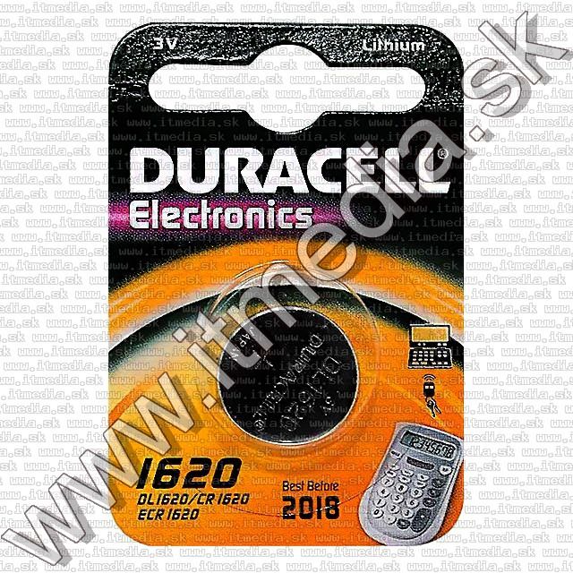 Image of Duracell Button Battery CR1620 *Lithium* (IT3496)