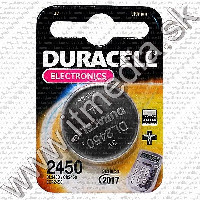 Image of Duracell CR2450tipusu Lithium gombelem (IT1671)