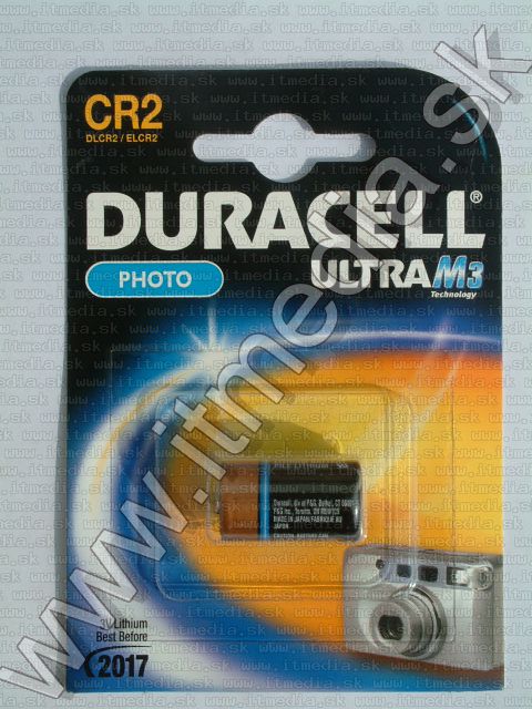 Image of Duracel CR2 Ultra M3 tipusu foto-elem (IT1799)