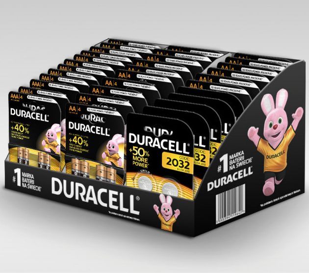 Image of Duracell Battery BASIC Display SET (LR03x10 LR06x20 CR2032x7) INFO! (IT14491)