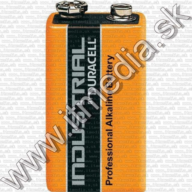 Image of Duracell INDUSTRIAL  6LR61 9V Tartós alkaline elem 10db (IT11028)
