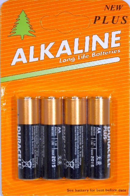 Image of Duracell Plus Alkaline Battery 4xAA LR06 *Foil* (IT1805)