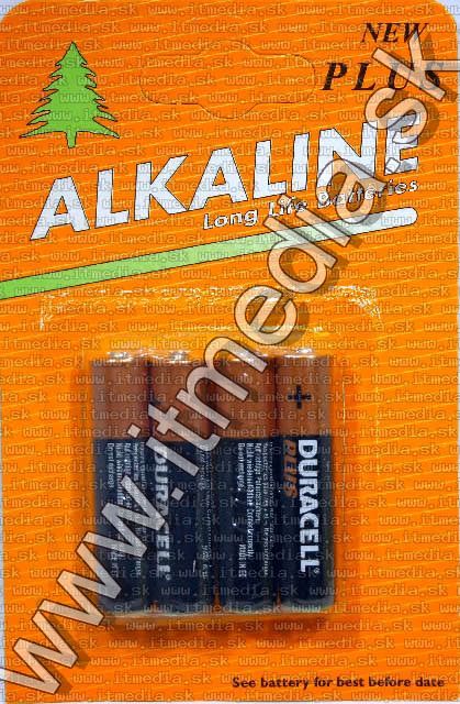 Image of Duracell PLUS Alkaline Battery 4xAAA (micro) LR03 (IT1804)