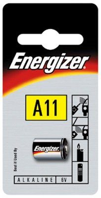 Image of Energizer battery A11 (E11A) Security 6v x2 DUO 2019-12 (IT5800)