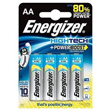 Image of Energizer battery *HIGHTECH Alkaline* 4xAA (LR06) 4pk (IT13843)