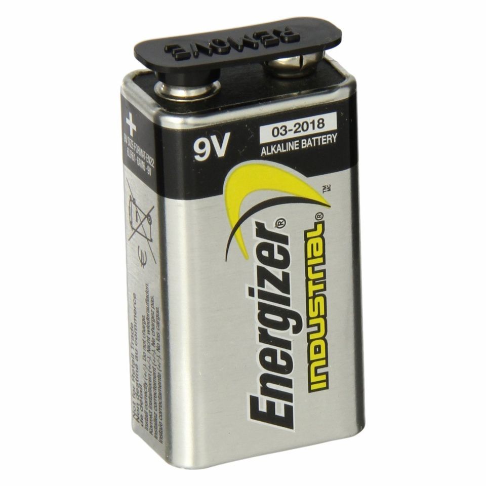 Image of Energizer INDUSTRIAL battery 6LR61 (bulk) 9V INFO! (IT13838)