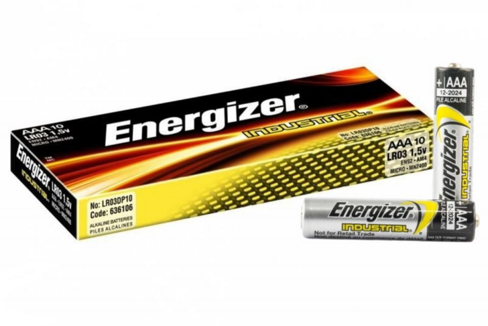 Image of Energizer INDUSTRIAL battery LR03 (bulk) INFO! (IT13839)