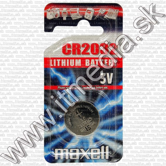 Image of Maxell CR2032 gombelem 1db/csomag (IT7281)