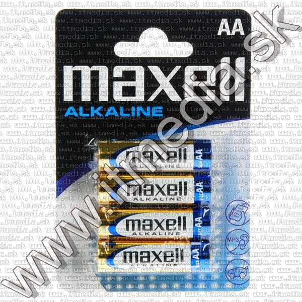 Image of Maxell LR06 4xAA alkáli elem *Bliszter* (IT10488)