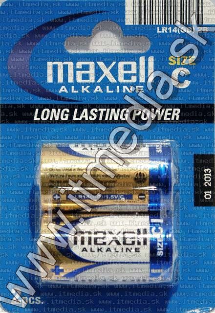 Image of Maxell C LR14 alkali elem (IT4416)