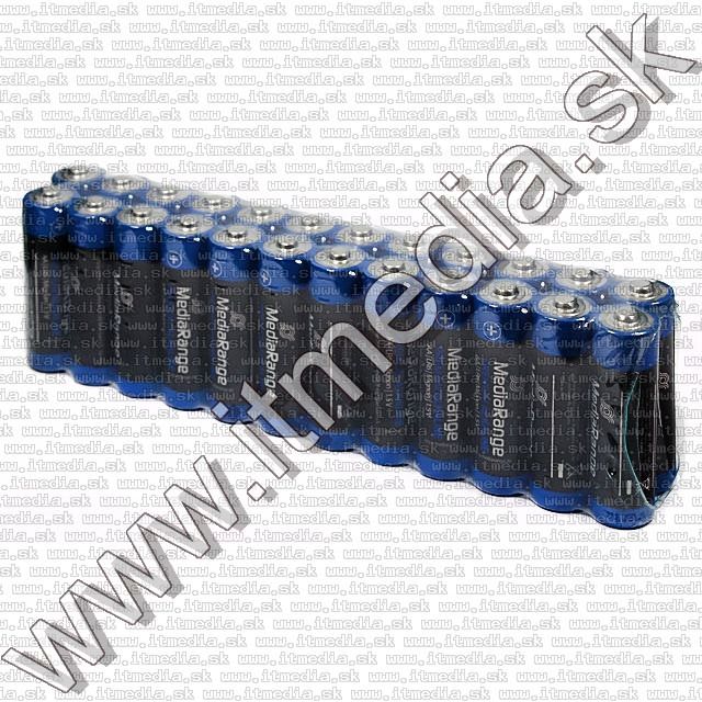Image of MediaRange LR06 AA (ceruza) alkáli tartós elem 24db fólia csomagolásban (IT7984)