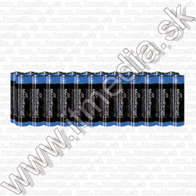 Image of MediaRange LR06 AA (ceruza) alkáli tartós elem 24db fólia csomagolásban (IT7984)