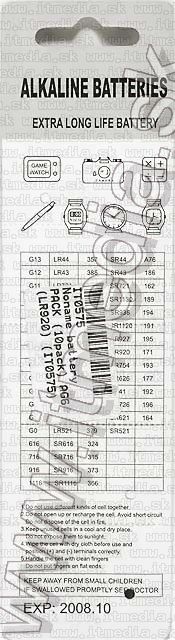 Image of Noname battery PACK (10-set) AG6 (LR920) (IT0575)