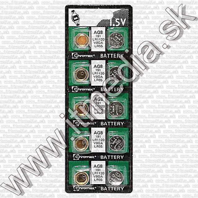 Image of Noname battery PACK (10-set) AG8 (LR1120) (IT0577)