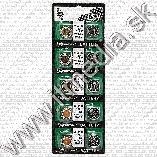 Image of Noname battery PACK (10-set) AG10 (LR1130) (IT0579)