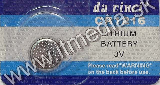 Image of Noname battery CR1216 (IT0441)