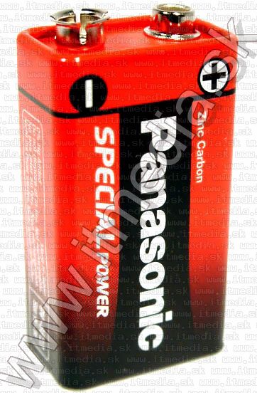 Image of Panasonic battery *standard* 1x 9volt ***6F22*** (IT2801)