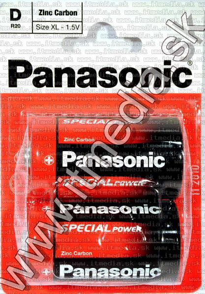 Image of Panasonic battery *standard* *2xR20* *Special power (IT2796)