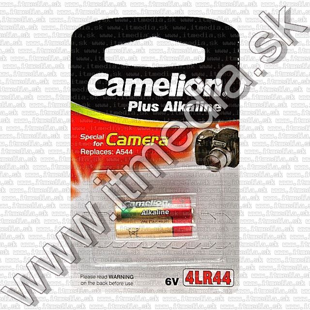 Image of Powtek-Camelion Alkaline Battery 6V 4LR44 (4AG13) (IT2459)