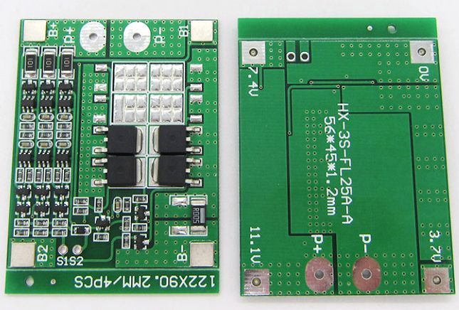 Image of Lítium akku védőáralmkör 10.8v (3 cella, 3S) 15A (IT13623)