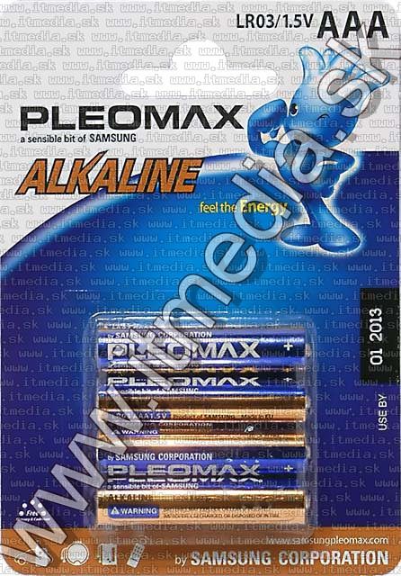 Image of Samsung battery ALKALINE 4xAAA LR03 (IT1905)