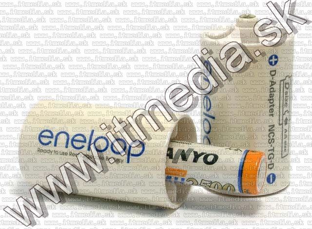 Image of Eneloop Battery Adapter AA to D 2-pack (IT4988)