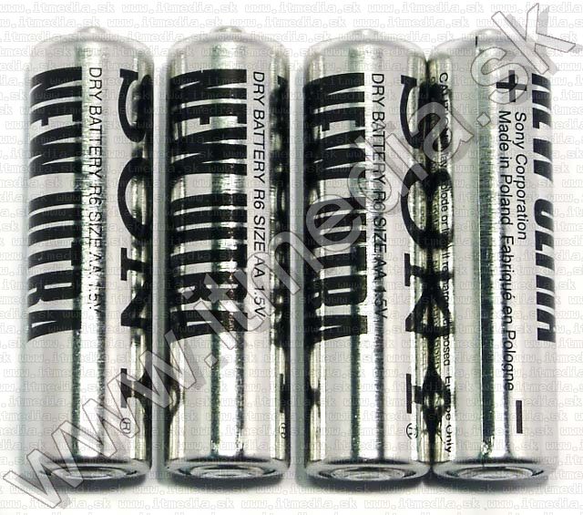 Image of SONY battery Zinc 4xAA R06 Ultra Heavy Duty (IT4420)