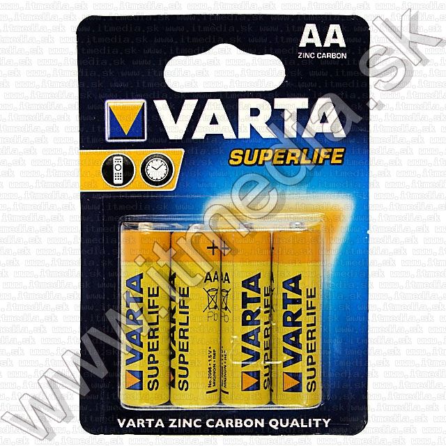 Image of VARTA elem *SuperLife* 4xAA (R6P) (2006) (IT8989)