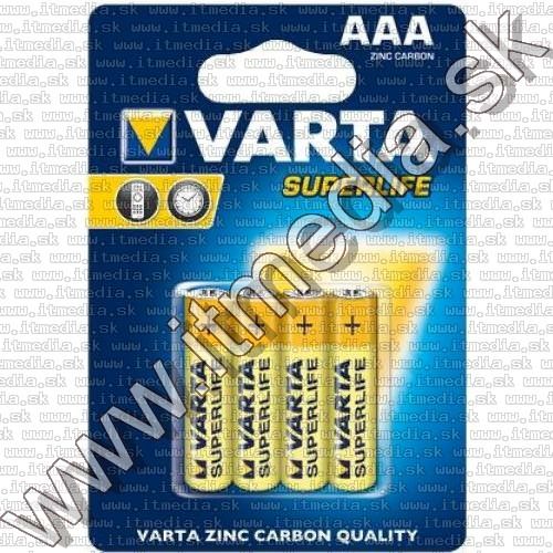 Image of VARTA battery *SuperLife* 4xAAA (R3P) (IT9481)