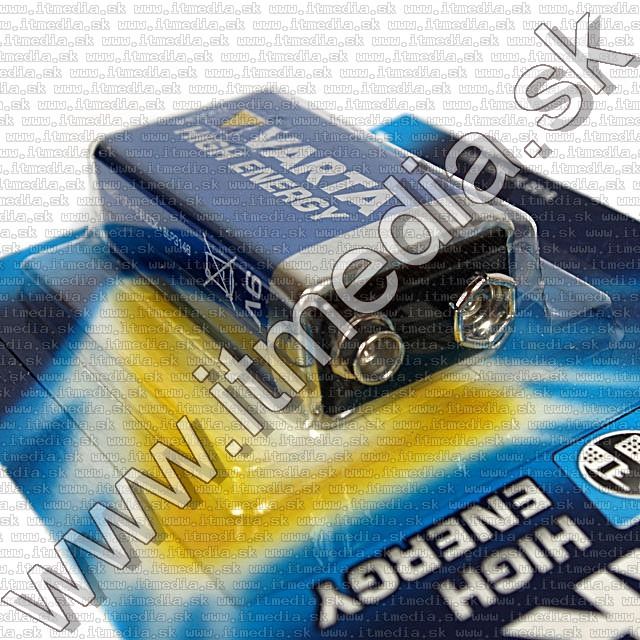 Image of VARTA battery alkaline 1xE-block *9V* *Blister* (4922) (IT6594)