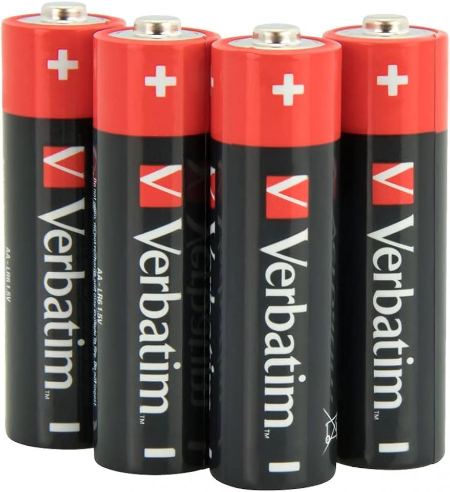 Image of VERBATIM battery alkaline 4xAA (LR06) (49921)  (IT1814)