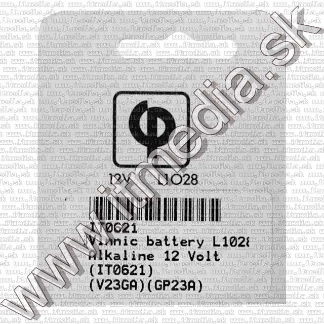Image of Vinnic battery L1028 Alkaline 12 Volt (V23GA)(GP23A) (IT0621)