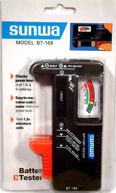 Image of Sunwa Battery Tester (IT2809)