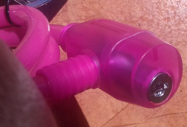 Image of ATC Steel Bicycle Cable Lock 80cm PINK (IT14084)