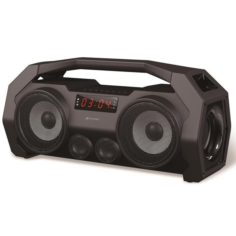 Image of Wireless Bluetooth Speaker Boombox with mic and FM PMG76B 14W (IT13579)
