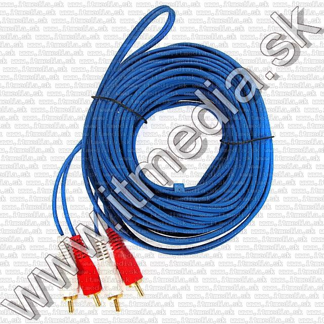 Image of 2x RCA-RCA cable, HQ, 10m (IT8957)