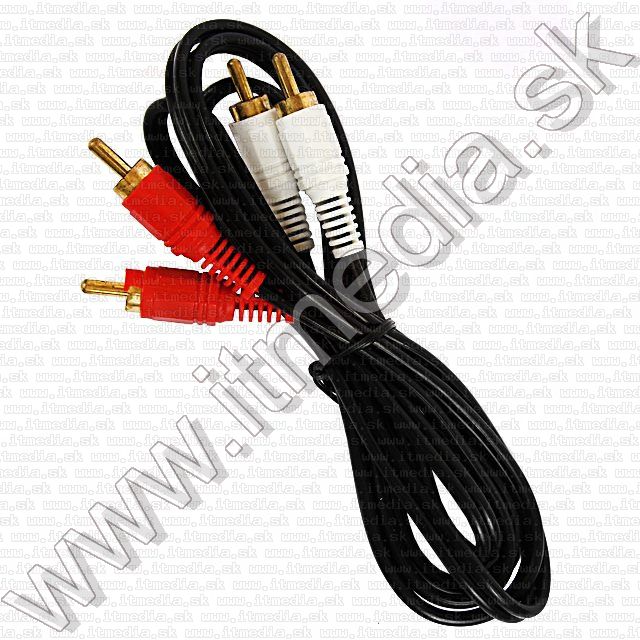 Image of 2x RCA-RCA cable, 1.5m *bulk* (IT9455)