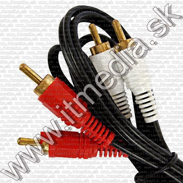 Image of 2x RCA-RCA cable, 1.5m *bulk* (IT9455)
