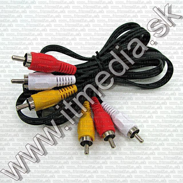 Image of 3x RCA-RCA cable, A-V 1.5m (IT10108)