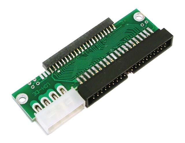 Image of IDE 2.5 to 3.5 adaptor (44 to 40 pin) (IT4382)