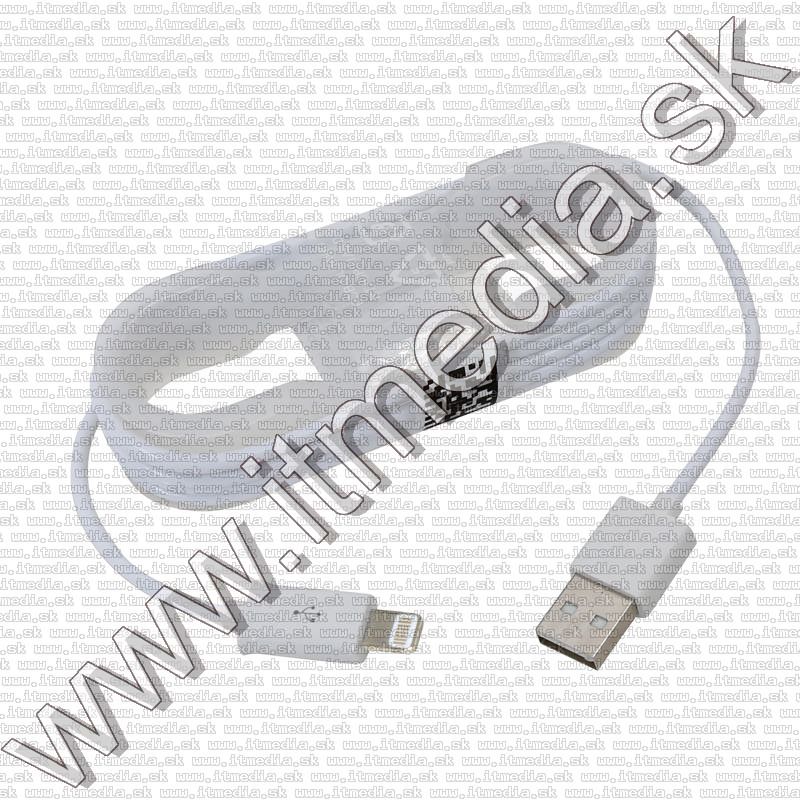 Image of Apple iPhone5G Lightning USB cable 1m *bulk* *white* (IT9237)