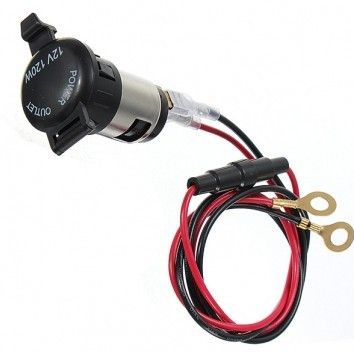 Image of Szivargyújtó aljzat (beépíthető) 10A (max. 120W) (IT10476)