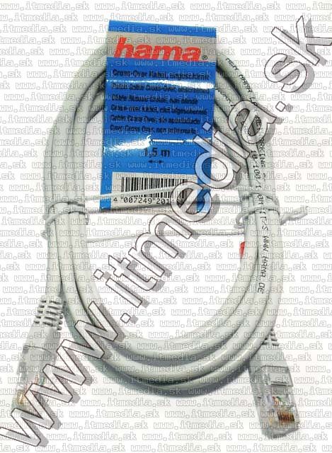 Image of HAMA Ethernet Network **Crosslink** cable --1.5m-- (UTP) (IT4490)
