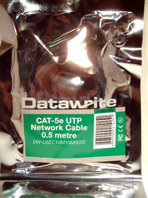 Image of Ethernet Network (Lan) cable --50 cm-- RJ45 (UTP) (IT3198)