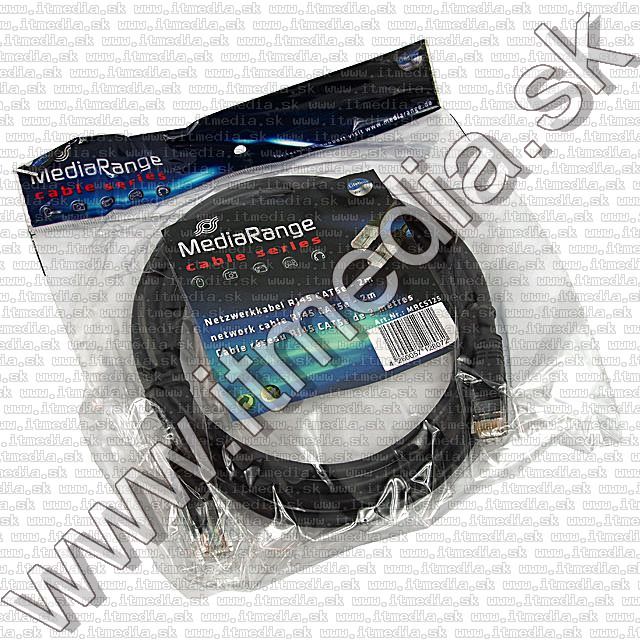 Image of Ethernet Network (Lan) cable **1.8m** RJ45 *BLACK* (UTP) (IT7445)