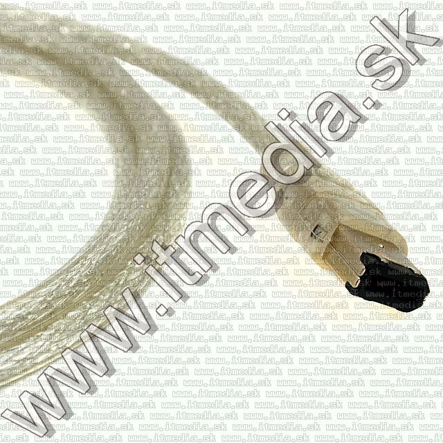 Image of FireWire ILink IEE1394 Cable4-6pin 1.4m silver (IT1663)