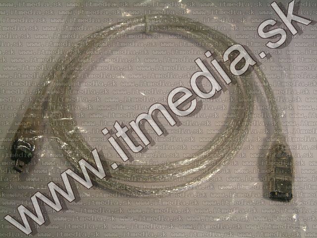 Image of FireWire ILink IEE1394 Cable4-6pin 1.4m silver (IT1663)