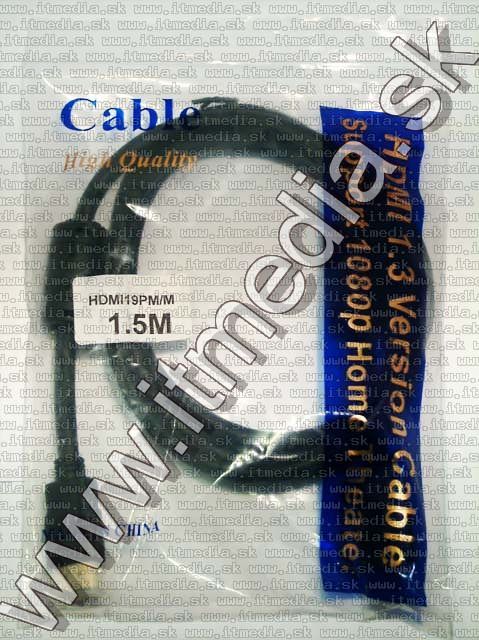 Image of HDMI v1.3 cable 1.5m GOLD (IT4374)