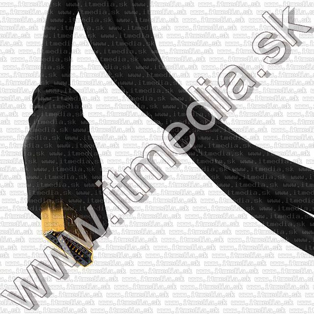 Image of HDMI v1.3 cable 1,5m GOLD *No Filter* L-neck (IT7330)