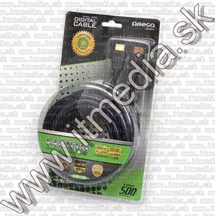 Image of HDMI v1.3b cable 5m GOLD *Ferrit Filter* (IT7520)